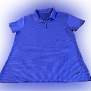 Nike Dri Fit Polo Shirt Youth L Athletic Training Polyester Golf Shirt